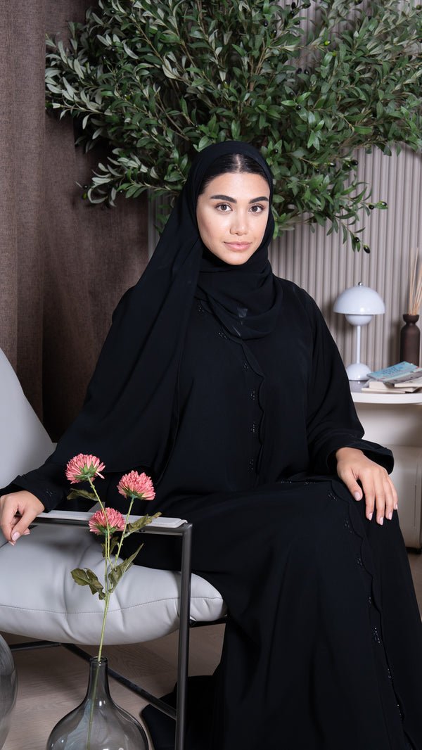 عباية قطن هندي فاخر