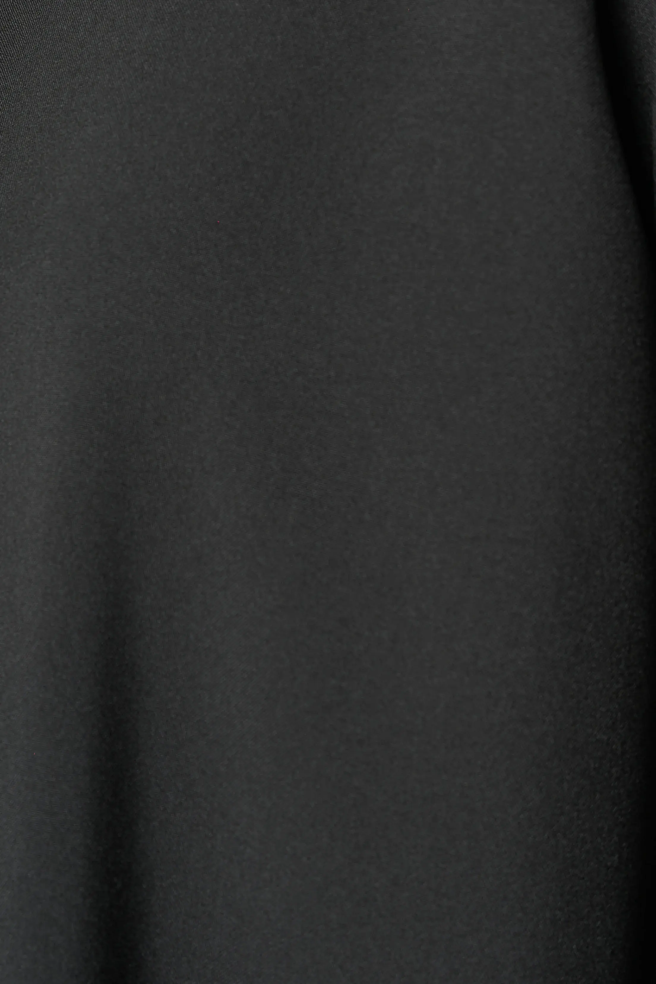 Black Kadi Abaya with Cross Bead Embroidery